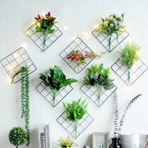 Iron mesh mesh photo wall frame wall girl heart dormitory decoration photo wall hanging ins creative mesh frame