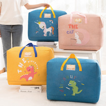 Cartoon kindergarten storage bag bag Oxford textile clothes Oxford textile childrens bedding bag