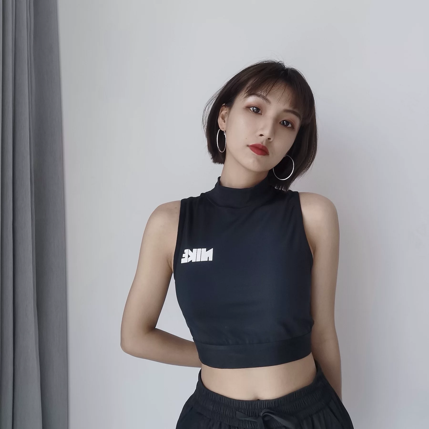 Спот NikeLab Sacai топ-корсаж для женщин стиль повседневный спортивный жилет