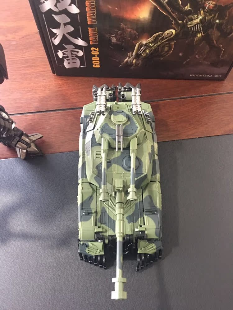 TF DreamWorks transforms God02tf Leader Tank APS02 Noisy Figure Green Color
