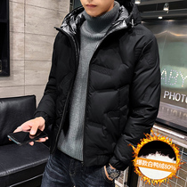  Light down jacket mens short 2021 winter new Korean version of the trend handsome trend brand slim warm mens jacket