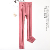 Hot sale Womens color RAM autumn pants single piece waist knee protection cotton trousers leggings self-heating warm autumn pants