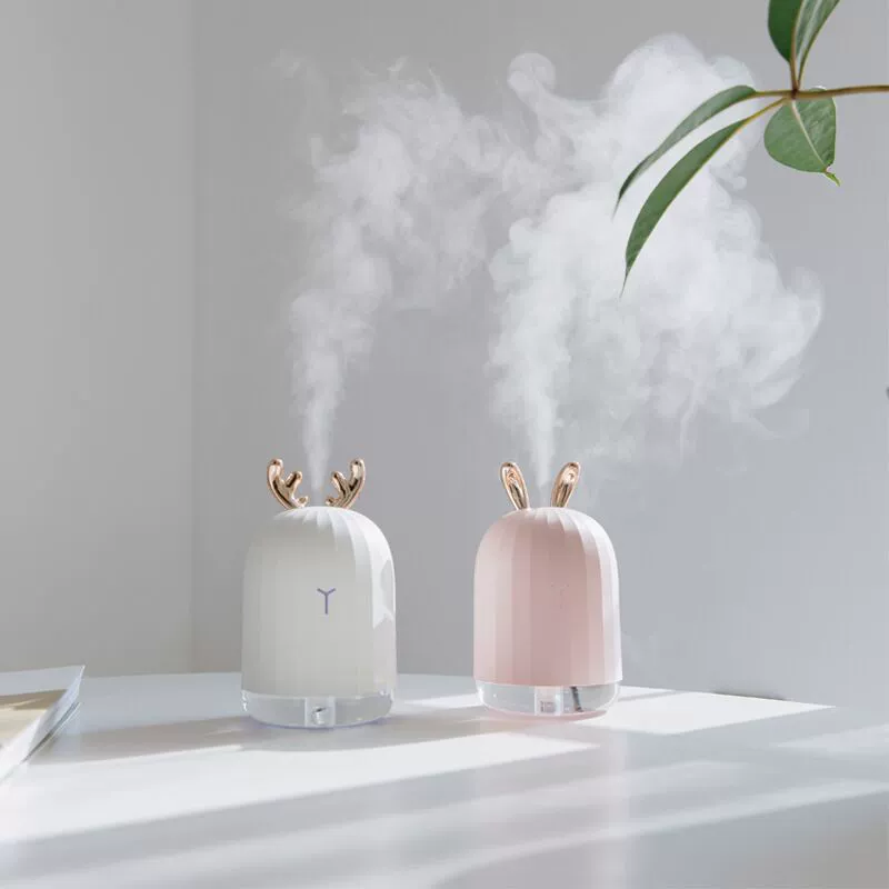 USB mini máy tạo độ ẩm rung cùng bạn gái bạn gái Tanabata quà sinh nhật dễ thương thỏ con - Máy giữ ẩm