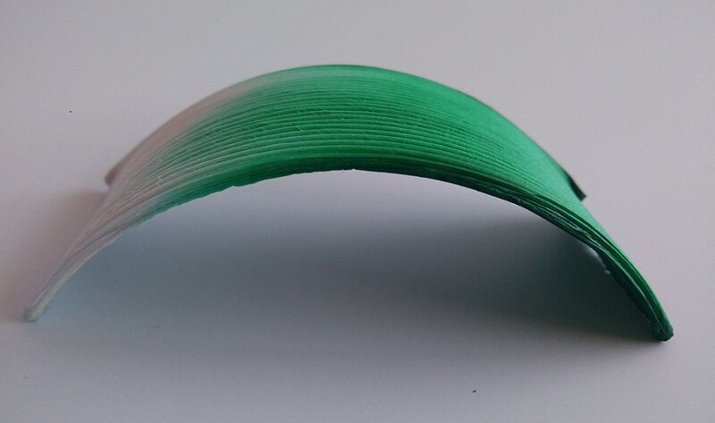 Paper Leaf Handmade DIY Petal Paper 40 Pieces - Dark Green