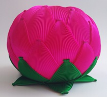 Seoul Lotus Lantern Prayer Wish Lamp Home Lamp Shade Handmade A-1