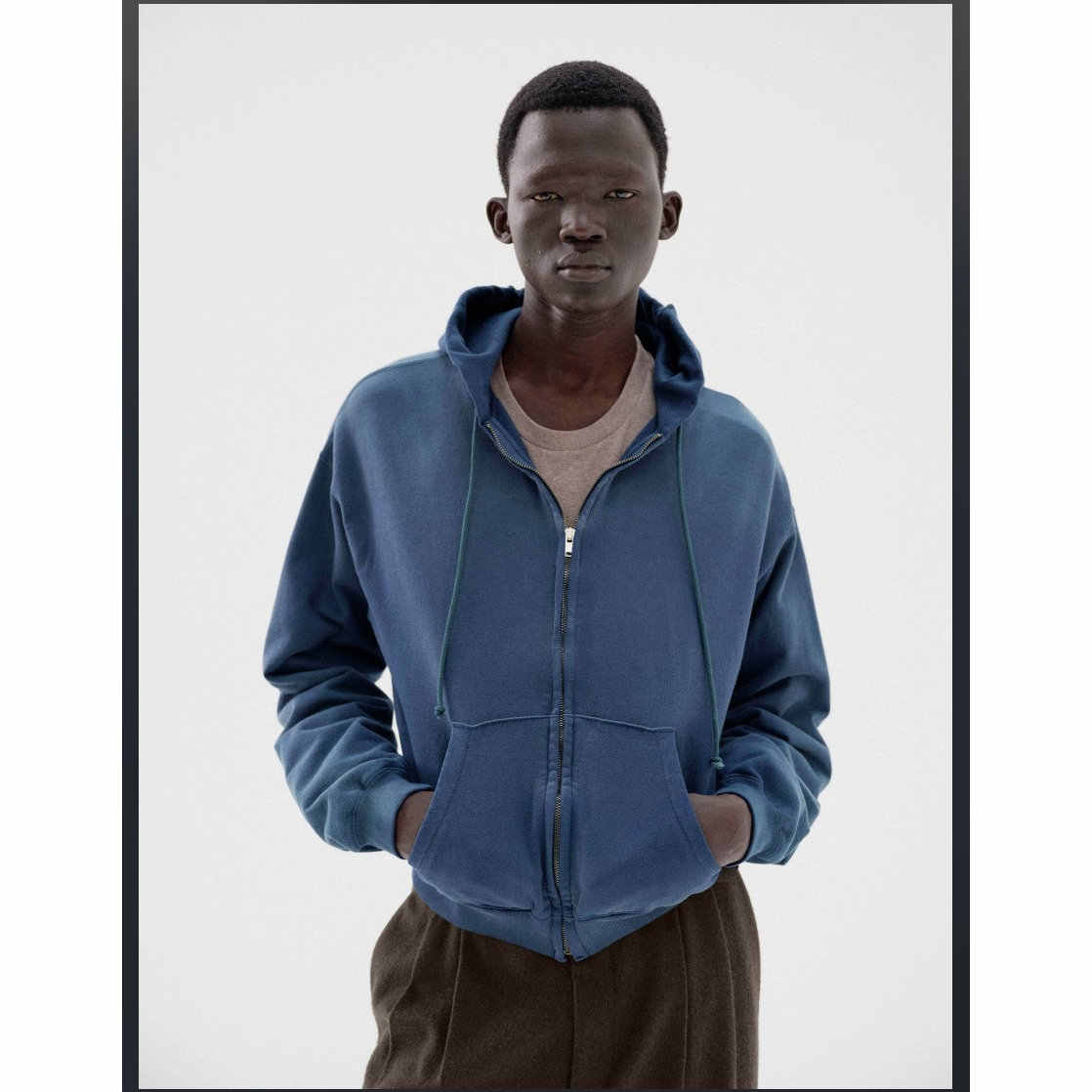 最新Sweat Coat ANCELLM⁄アンセルム⁄SWEAT HOODIE COAT | GARDEN