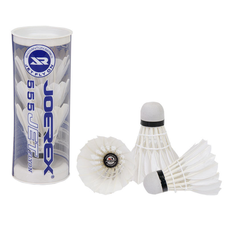 JOEREX Judys 555 badminton durable training grade badminton 3 packs