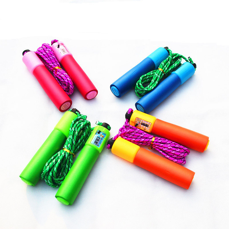 Sponge counting skipping rope adult children calorie weight weight loss fitness high school entrance examination special skipping rope