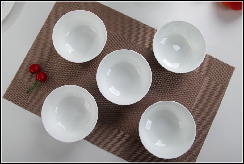 Yipin Tang Jiayong eat rice bowl ipads porcelain rice bowls Korean tableware ceramics 4.5 inch admiralty bowl of porridge move