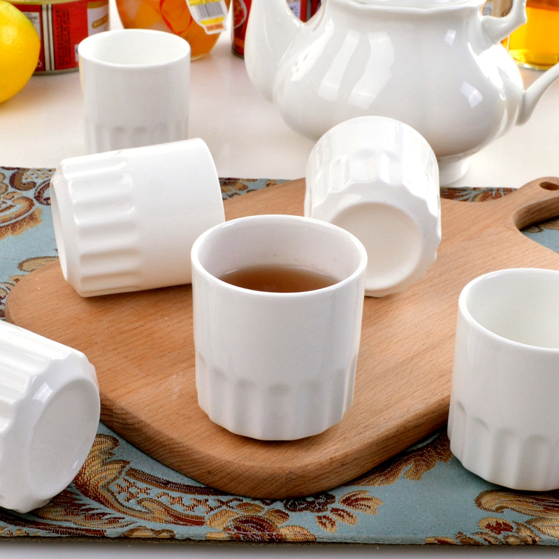 Yipin Tang Jiayong small cup ipads porcelain hotel set up Chinese style tea cup pure white ceramic liquor cup tea cup