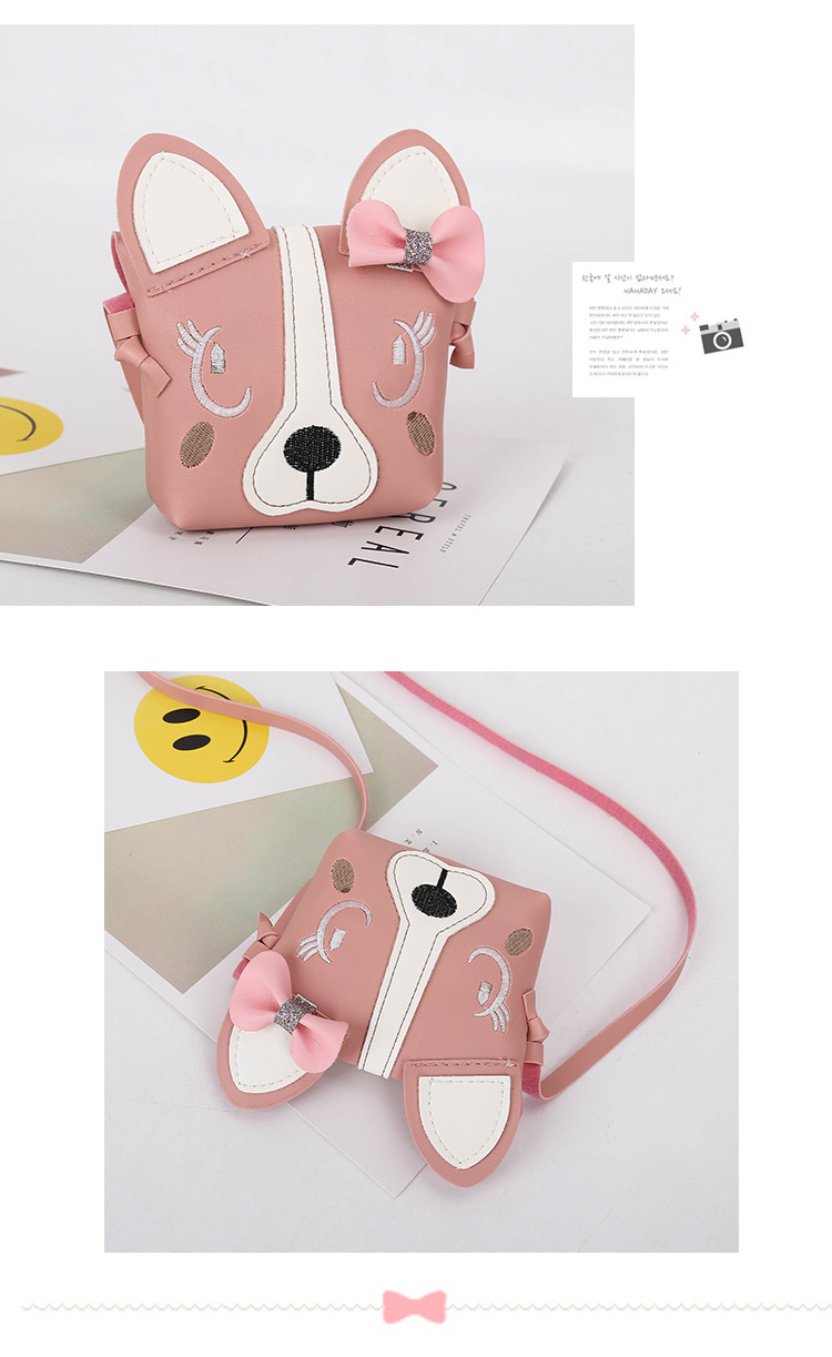 Kid's Small Pu Leather Animal Cute Square Magnetic Buckle Crossbody Bag display picture 2