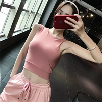 Đồ lót thể thao nữ chống sốc tập hợp sốc hấp thụ rập khuôn vẻ đẹp sinh viên vest không thép vòng yoga tập thể dục áo ngực áo ngực tập thể dục