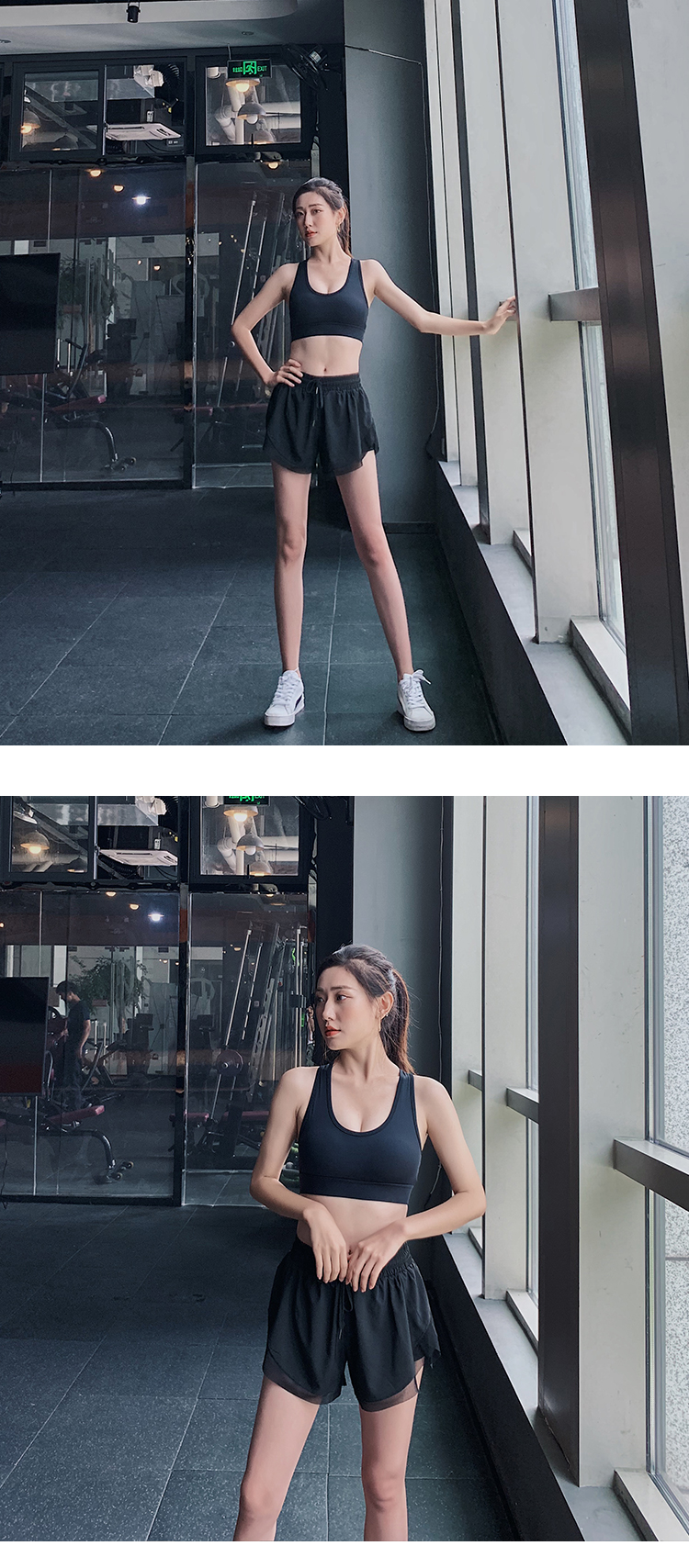 Đồ lót thể thao Super Anne nữ chống sốc chạy chống chảy xệ trở lại rỗng áo vest mùa hè tập thể dục yoga - Đồ lót thể thao áo tập thể
