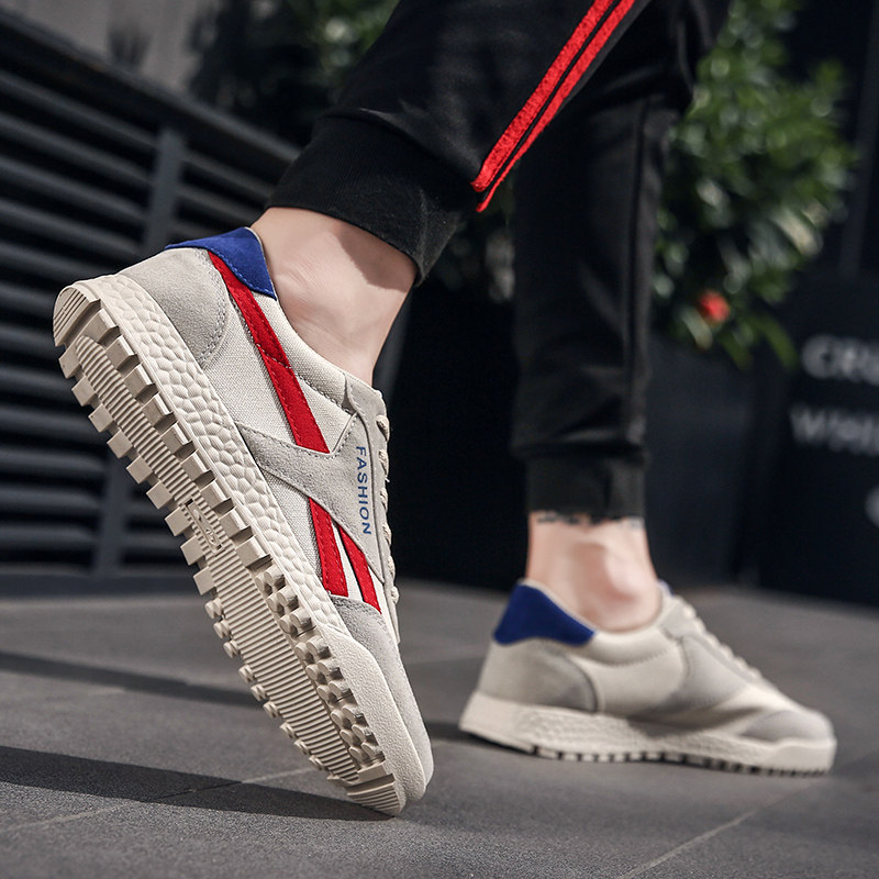 2022 New Men's Shoes Summer Tide Shoes 100 Lap Canvas Casual Trend Han Edition Cloth Shoes Breathable Sports Flat Bottom Plate Shoes