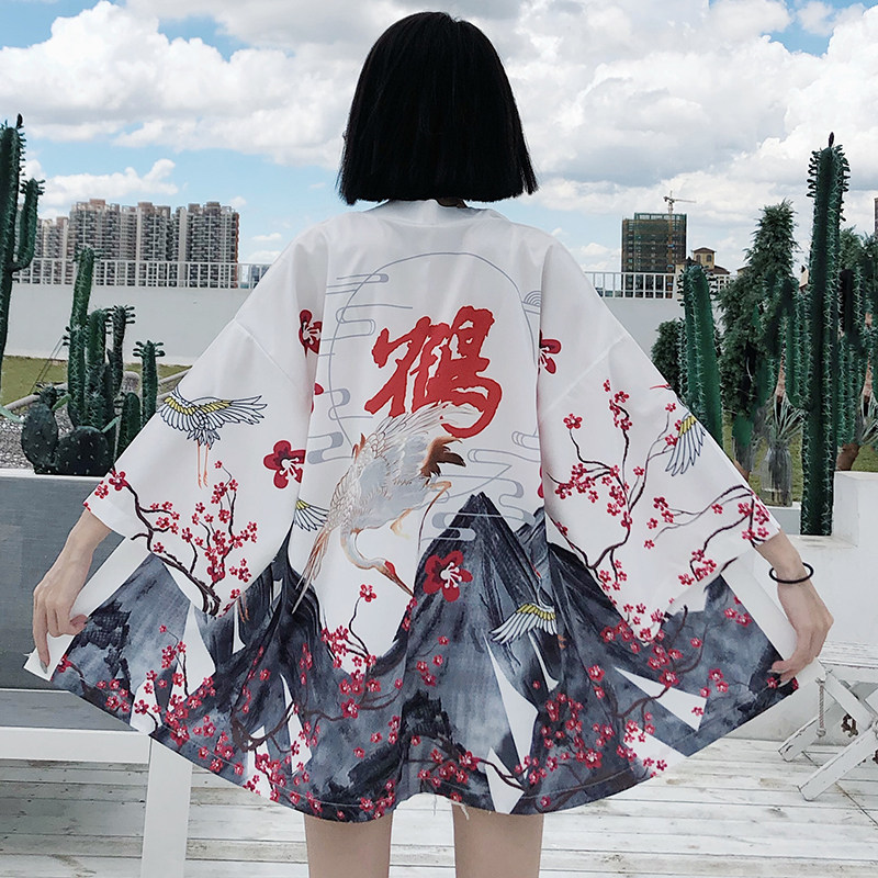 2023 Spring and Autumn New Retro Chinese Wind Reform Sun Clothes and Clothes Seven - Point Costumes Summer