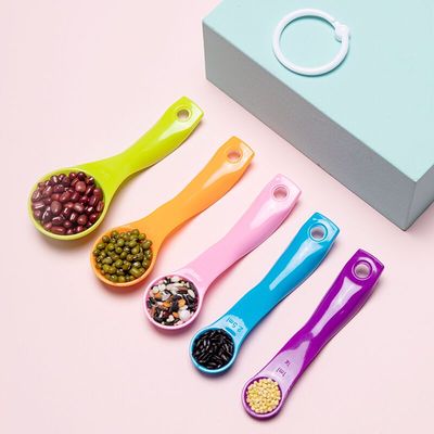 【推荐】5个装刻度勺子套装