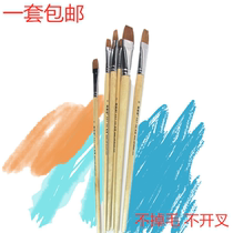 High-quality wolf brush gouache watercolor pen Oil painting acrylic paint Student art special painting graffiti set