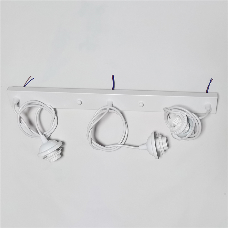 Single head small pendant lamp E27 screw mouth lamp accessories lamp holder lamp holder with wire personality creativity small suction top DIY base