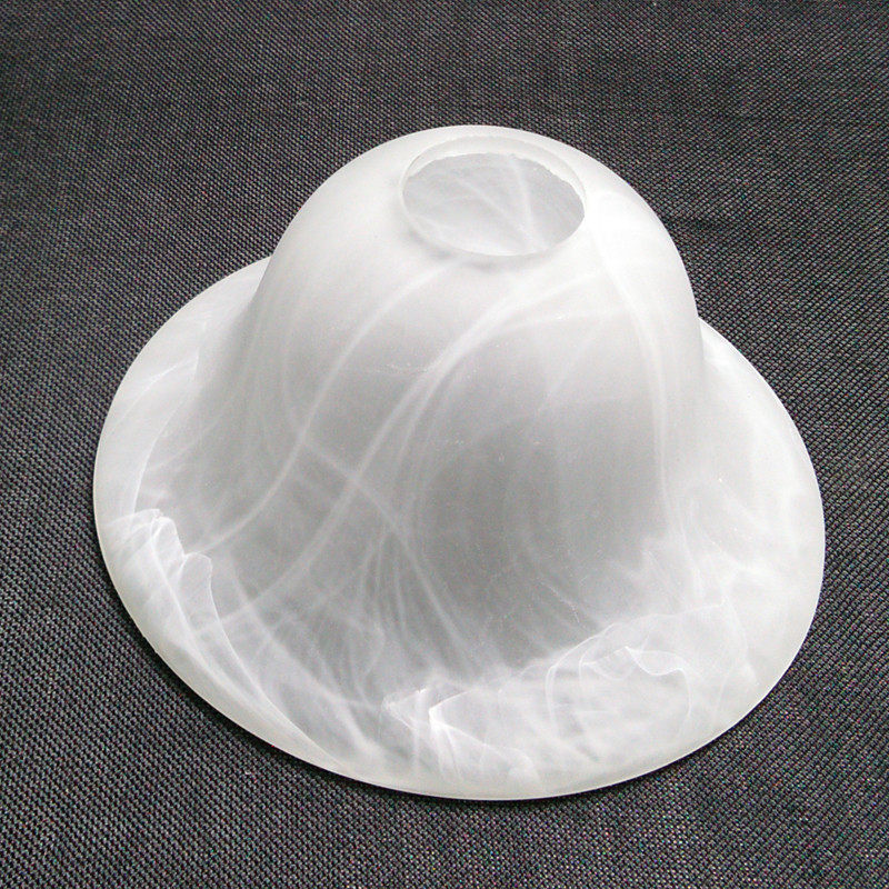 E2 Glass Lampshade Suction light dining chandelier bedroom Living room Cloud color frosted 4cm mouth glass lampshade Lamp accessories