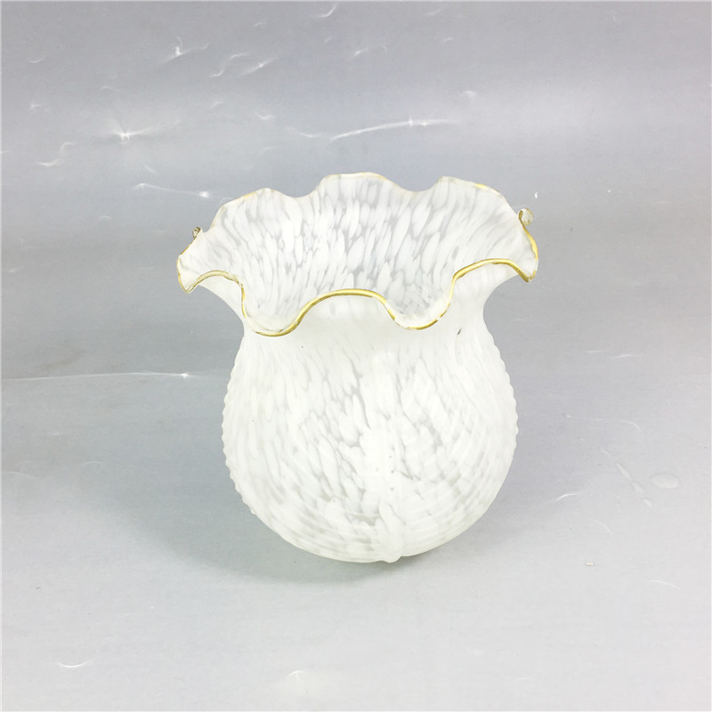 Frosted Glass Lampshade Housing Pendant Lamp Wall Lamp lamp suction ceiling lamp DIY lampshade E27 screw lip lamp accessories