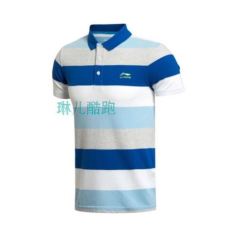 15 sản phẩm mới Dòng sản phẩm thể thao Li Ning chính hãng Áo sơ mi POLO tay ngắn Slim APLK065-1-2-3-4 - Áo polo thể thao áo thun polo nữ