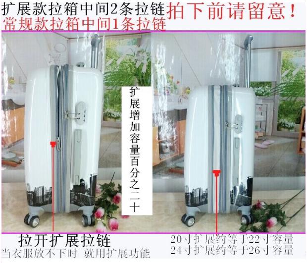 Hộp đựng xe đẩy siêu nhẹ cho nam và nữ vali 20 vali thời trang 24 hộp mật khẩu của sinh viên Hàn Quốc Bánh xe phổ thông 28 inch vali rimowa