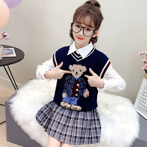 Демисезонный свитер, приятное телу детское утепленное термобелье, 2021 года, в западном стиле, подходит для подростков, 12 лет