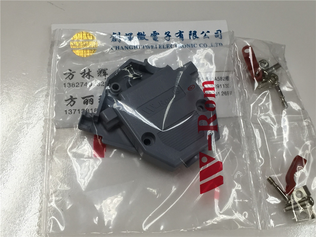 W-ROM DB-25H DB25 HDB44 Serial Port VGA Universal Vertical Welding Joint Plastic Shell