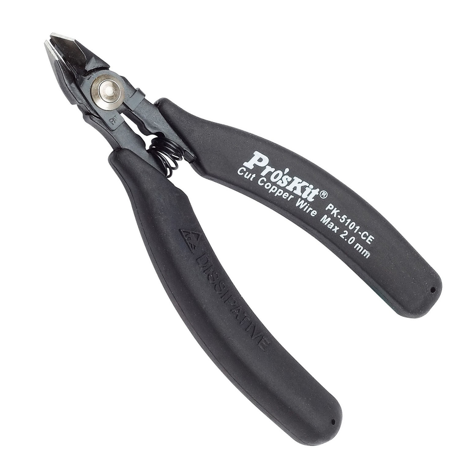 Taiwan Baogong 1PK-5101-CE anti-static bouncing Ruyi oblique pliers oblique mouth pliers partial mouth cutting pliers