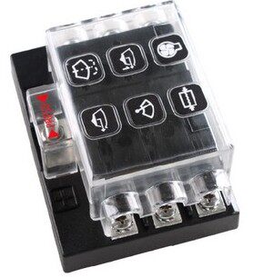 6 8 10 12 Multi-Way Insurance Sheet Seat Assembly Car Fuse Box Cruise Insurance Combined Car Retrofit Supplies