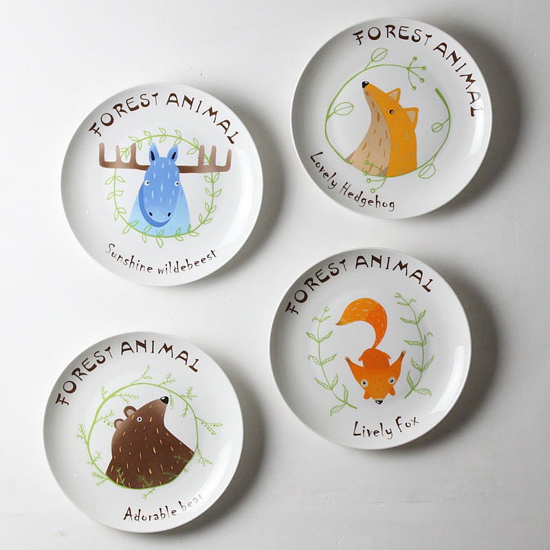 Scandinavian decorative hanging dish wall act the role of ceramic wall act the role ofing sitting room background wall combination pendant ornaments on the wall