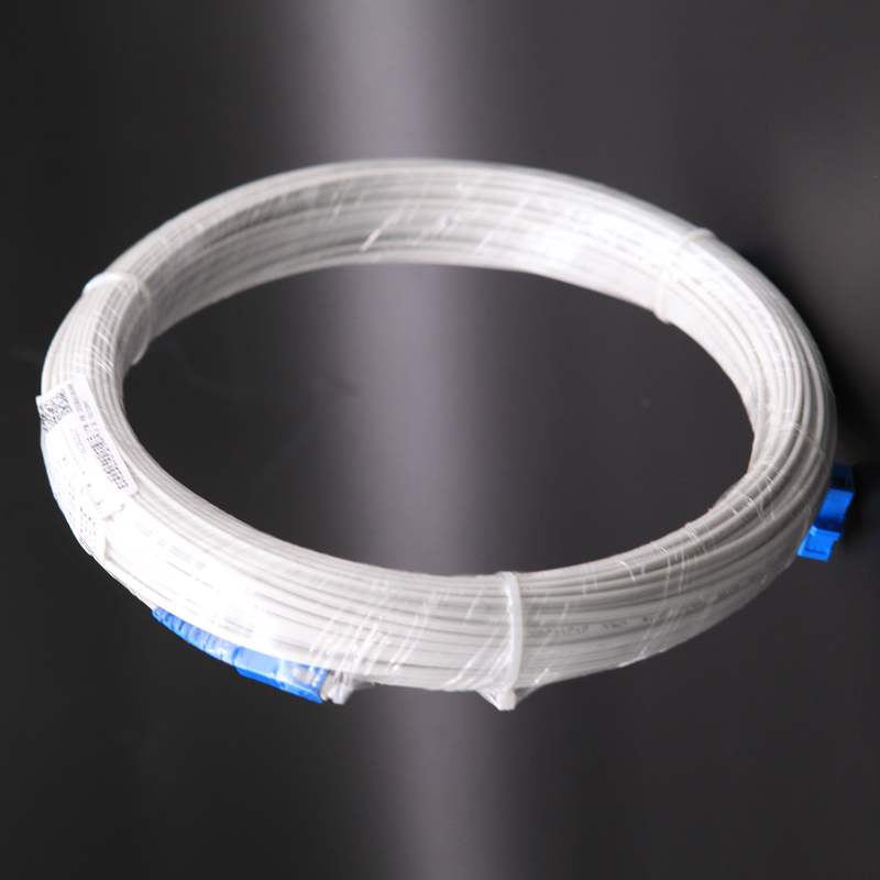 SC-SC Leather Line Jumper Indoor outdoor optical cable finished SC UPC fiber optic cable jumper -40M