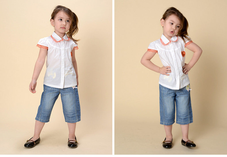 Chemise fille FUN WORLD à manche courte - Ref 2086415 Image 13