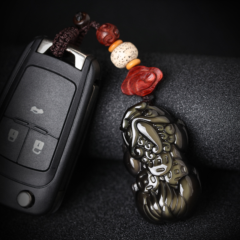 Minimalist car key buckle pendants upscale men and women personalities Pauping charm Ornament Creative Couple New