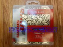(Boxed Licensed)SRAM PC-1170 Road Bike 11 Speed Chain with Velcro