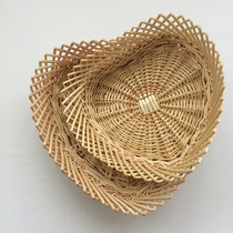 Original color vines brushed fruit tray containing basket fruit pan containing basket fruit basket food containing suit environment protection