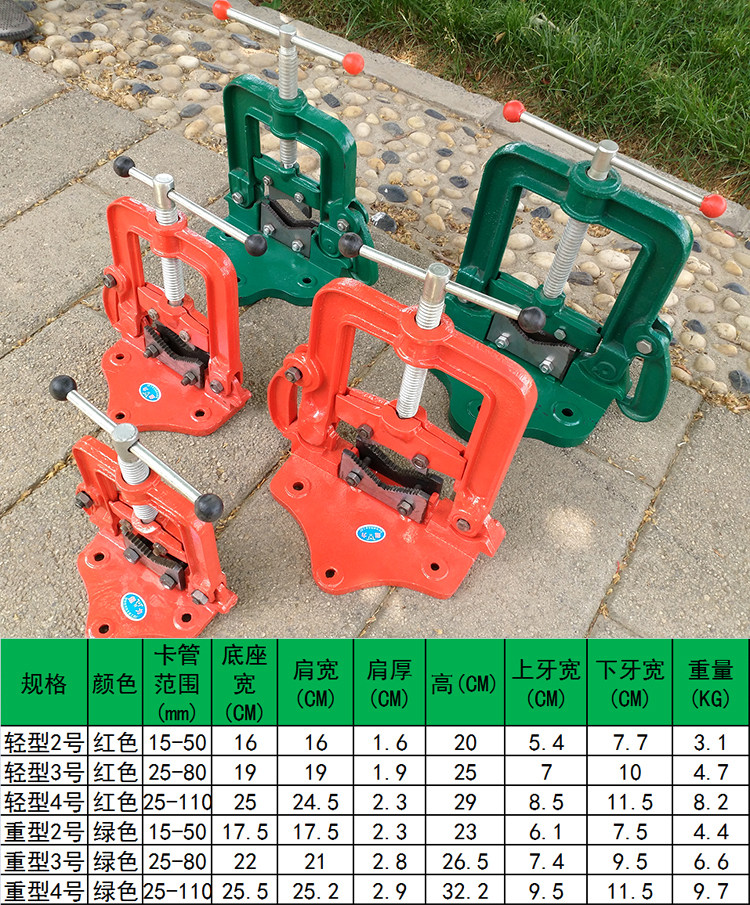 龙门钳夹管钳:管道安装必备神器,轻松搞定各种管件难题!🔧-台虎钳-淘宝百科网
