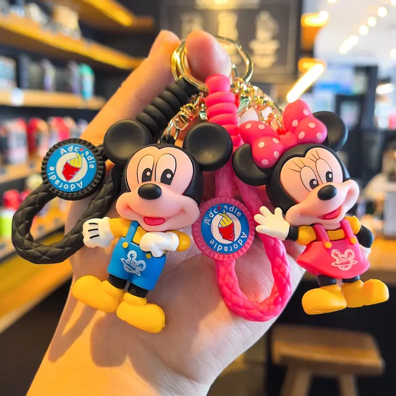[Member Edition] Mickey Keychain Woven Style