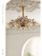 French-Style All-Copper Bedroom Lamp 2026 New Model Romantic Rose French Pastoral Flower Chandelier Vintage High-End Lighting Fixtures