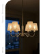 Creative Shell Pendant Light, Light French-Style Fabric Pendant Light, High-End Cream-Style Bedroom, Living Room, Dining Room Pendant Light, Decorative Lighting Fixture