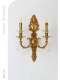 Creative All-Copper Carved Wall Lamp European-Style Living Room Study Bedroom Corridor French Retro Villa Luxurious and Elegant Lighting Fixtures