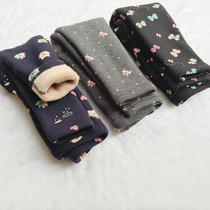 Tethick autumn winter style special price clear cabin boy girl thickened warm pants gush with suede pearl suede girl child hit bottom pants