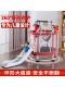 Slide, Children's Trampoline, Indoor Small Home-Use Bouncy Bed, Jumping Bed, Trampoline for Kids to Help Them Grow Taller, Ages 3-6