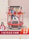 Children's Slide and Trampoline for Ages 2-8, Indoor Small Home-Use Bouncing Bed, Jump Bed for Kids to Help Them Grow Taller