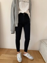 Zhou Mu Mu Slim Jeans Women 2020 Spring New High Waist Slim Joker Little Pants Pants