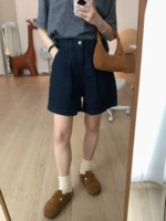 Японская ретро джинсовая юбка, весенние шорты, летние штаны для отдыха, высокая талия, по фигуре, свободный крой