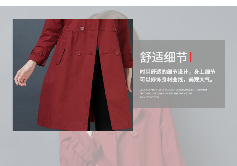 Trench pour femme EUNMSI    en Coton - Ref 3228216 Image 10