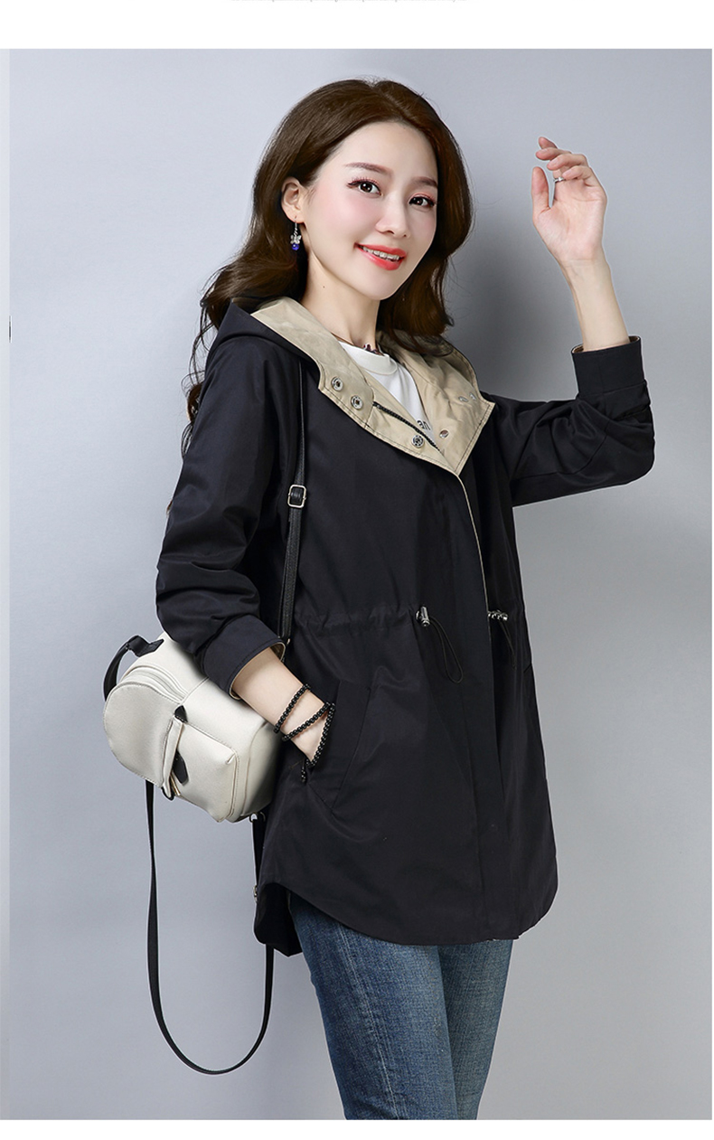 Trench pour femme EUNMSI    en Coton - Ref 3228367 Image 22