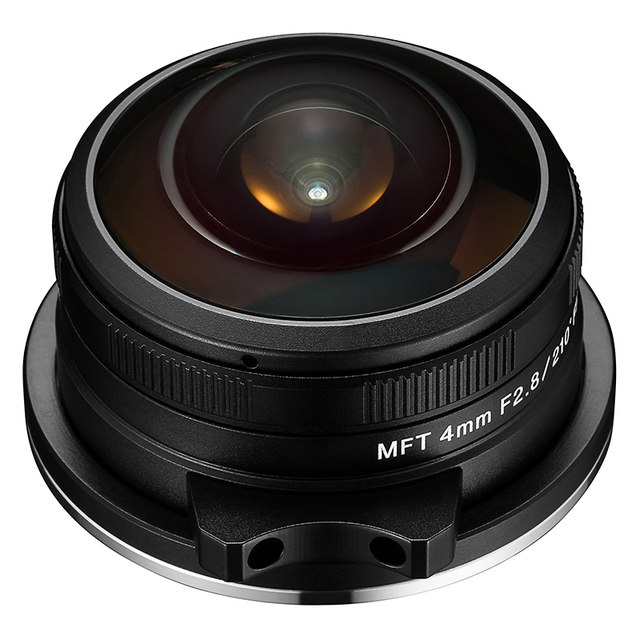 Laowa 4mmF2.8210 Circular Fun Fisheye Lens M43 Drone Aerial Photography Fuji X Sony E-Mount