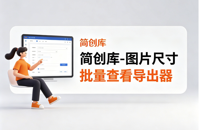 图片尺寸批量查看软件-简创库，批量查尺寸，告别手动逐个核对的繁琐-简创库网